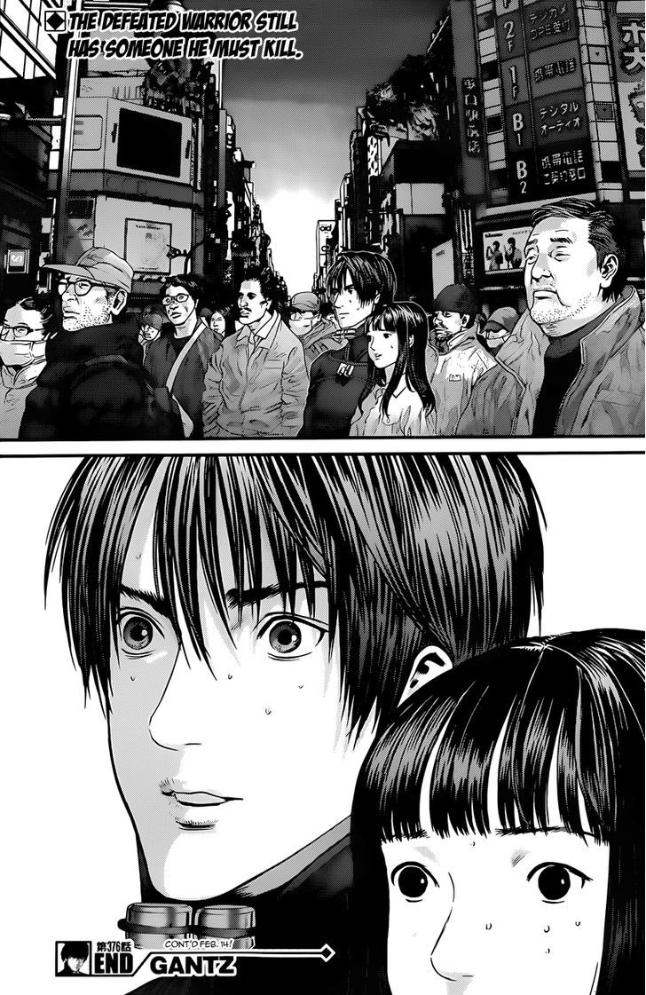 Gantz Chapter 376 image 23