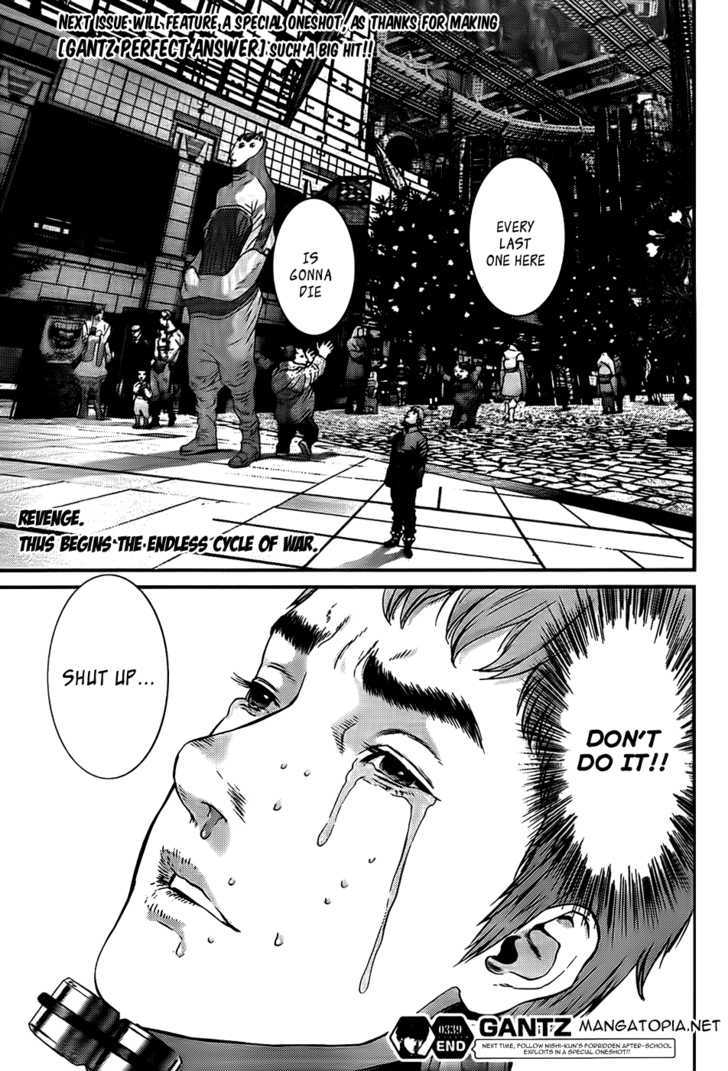 Gantz Chapter 339 image 24