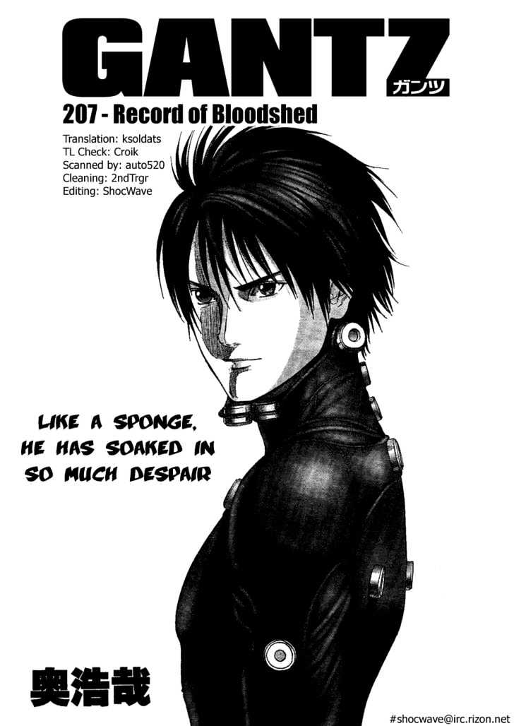 Gantz Chapter 207 image 01