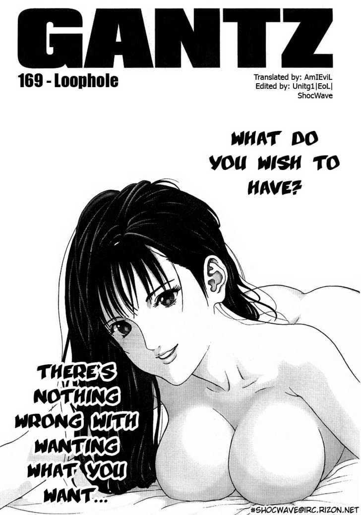 Gantz Chapter 169 image 01