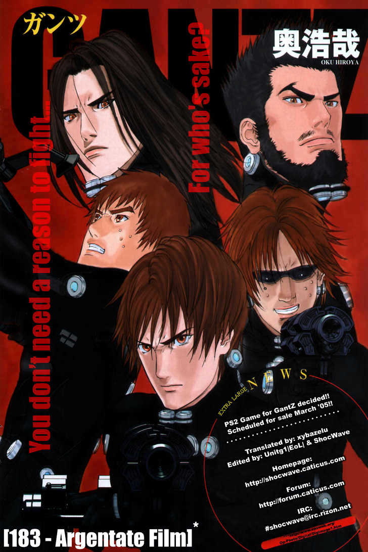 Gantz Chapter 183 image 01