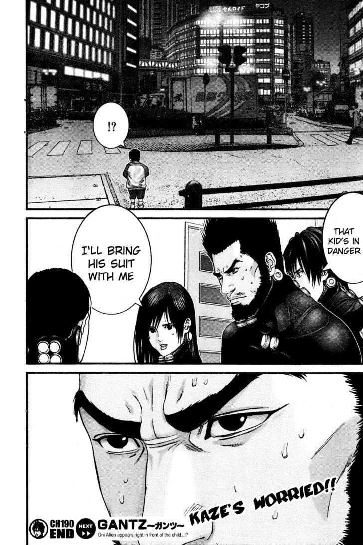 Gantz Chapter 190 image 18