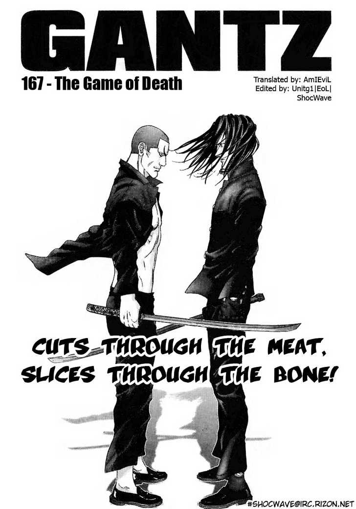 Gantz Chapter 167 image 01