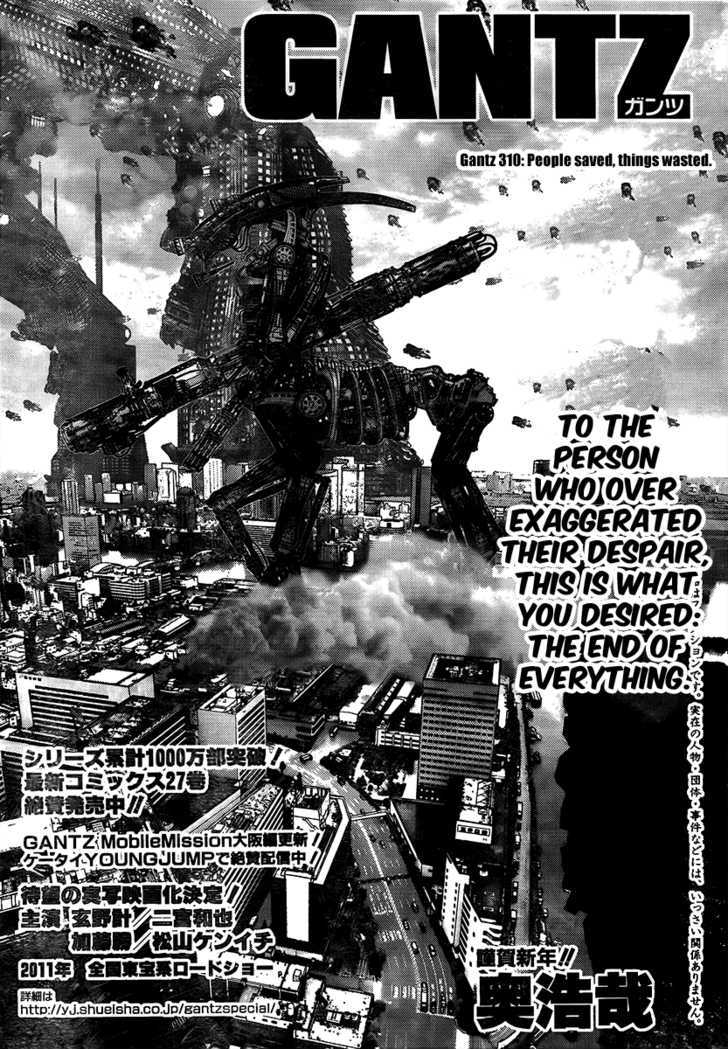 Gantz Chapter 310 image 02