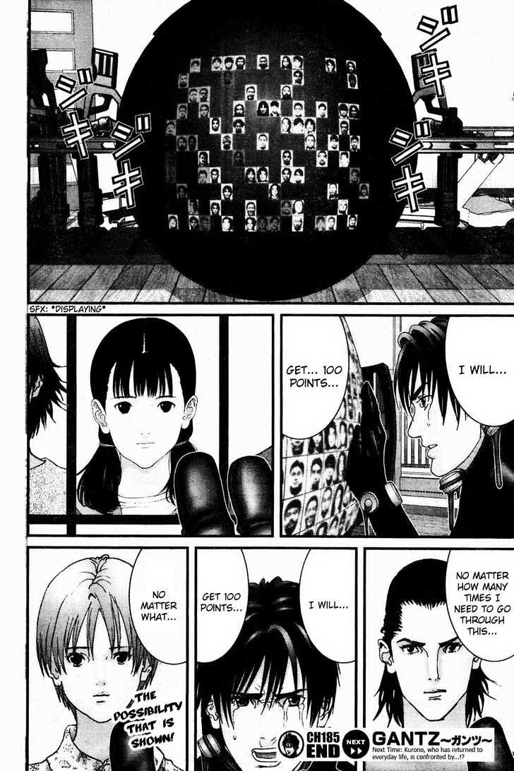 Gantz Chapter 185 image 18