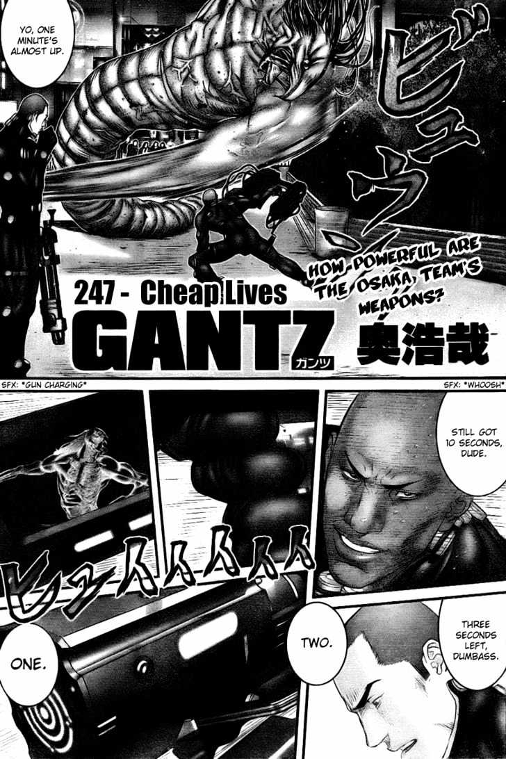 Gantz Chapter 247 image 01