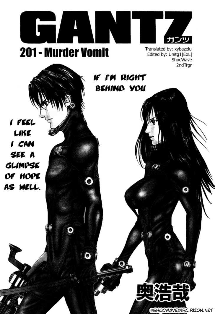 Gantz Chapter 201 image 01