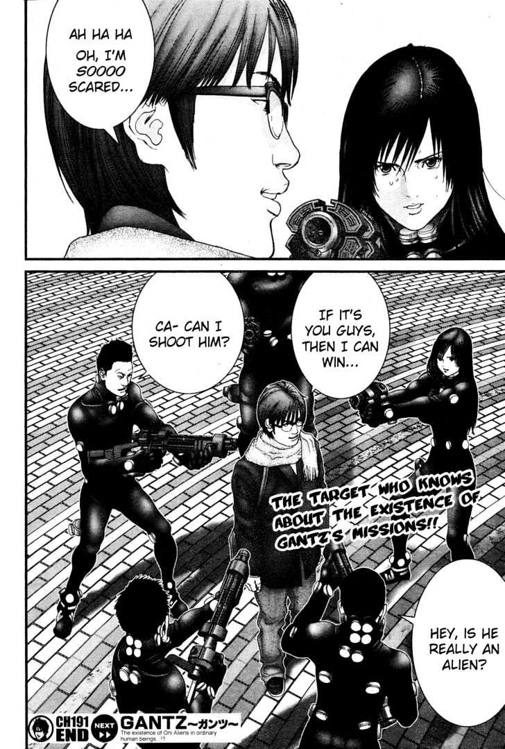 Gantz Chapter 191 image 17