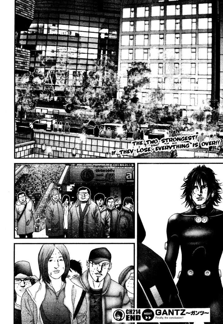 Gantz Chapter 214 image 16