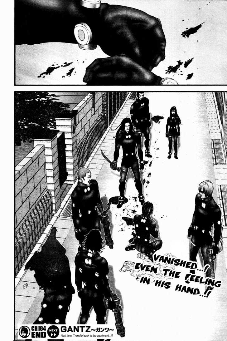 Gantz Chapter 184 image 17