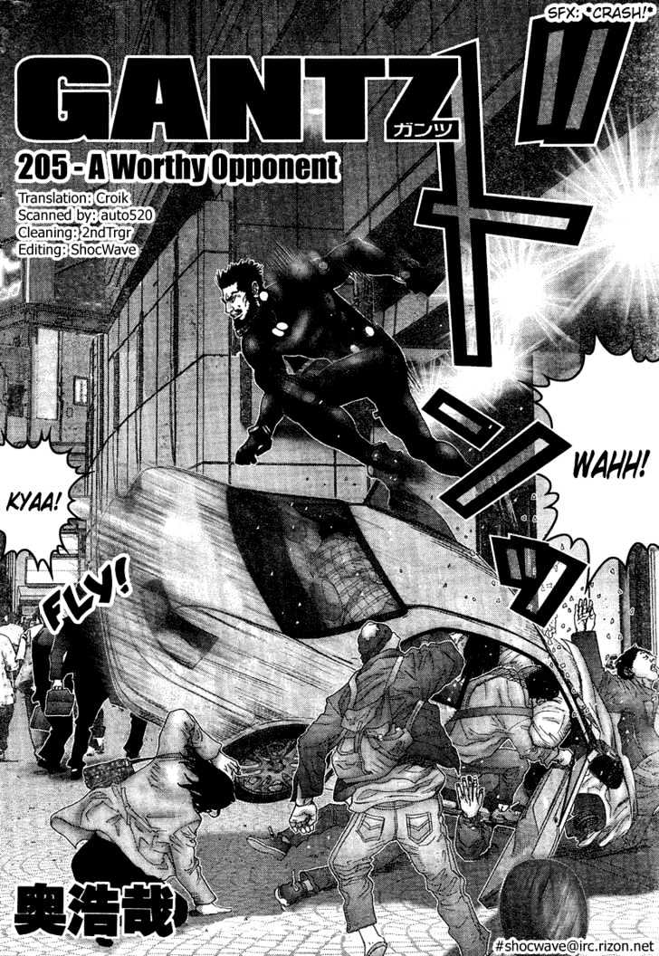 Gantz Chapter 205 image 02