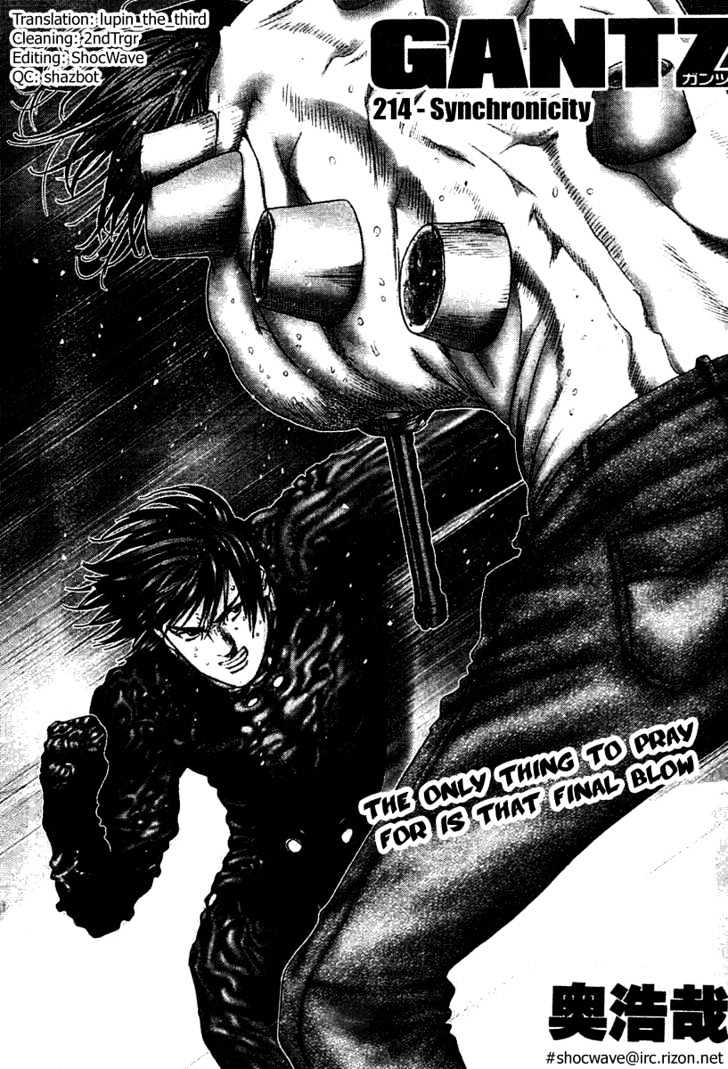 Gantz Chapter 214 image 02