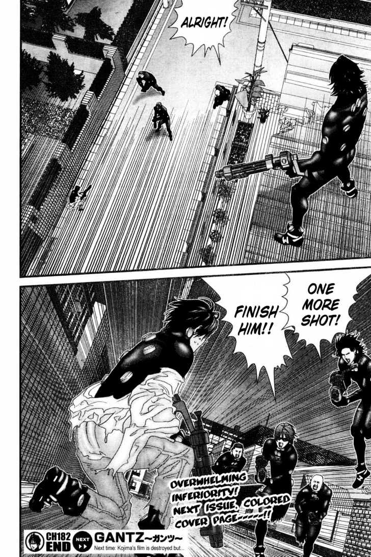 Gantz Chapter 182 image 16