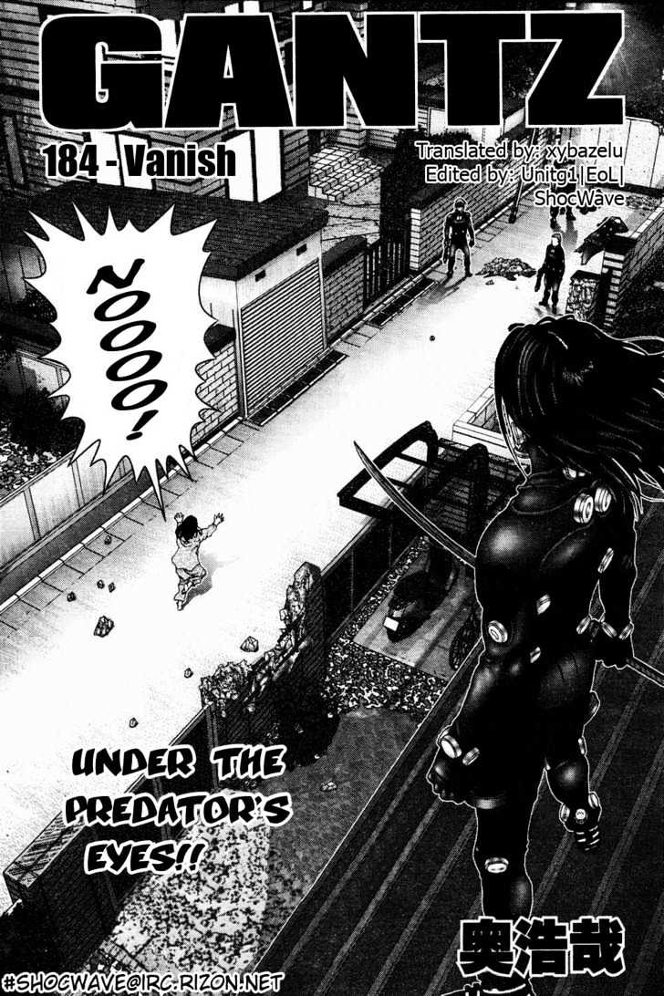 Gantz Chapter 184 image 02