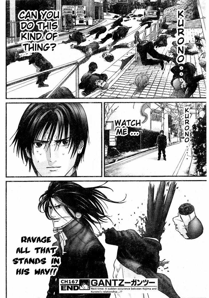 Gantz Chapter 167 image 16