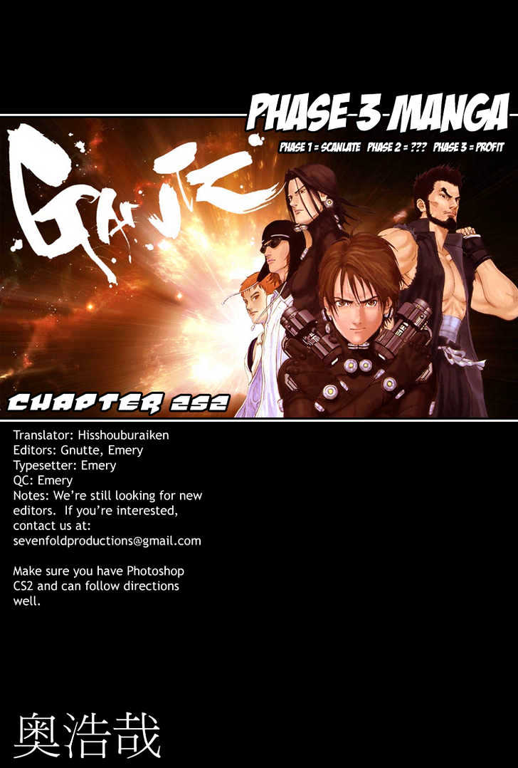 Gantz Chapter 252 image 01