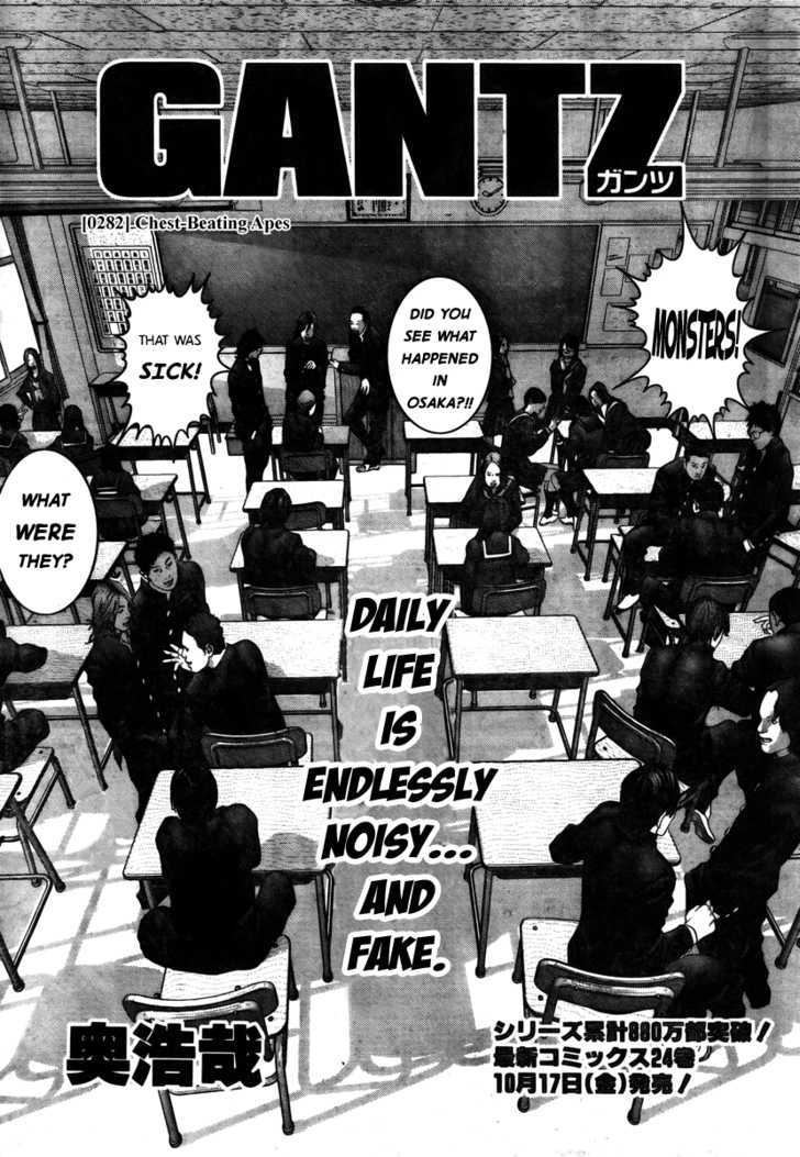 Gantz Chapter 282 image 01