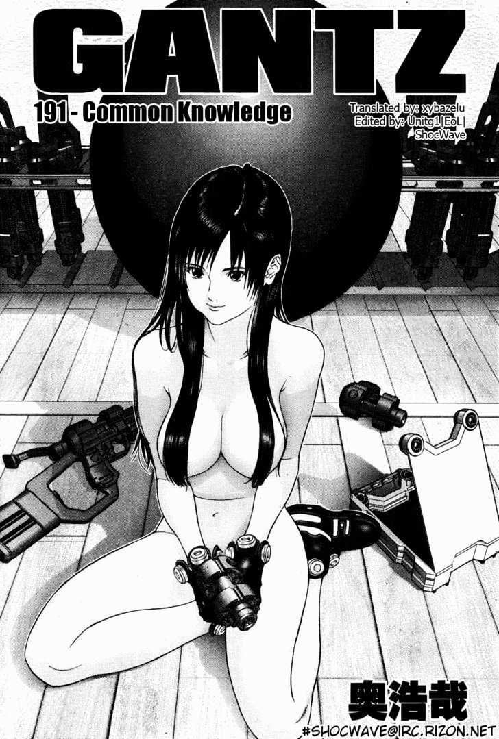 Gantz Chapter 191 image 01