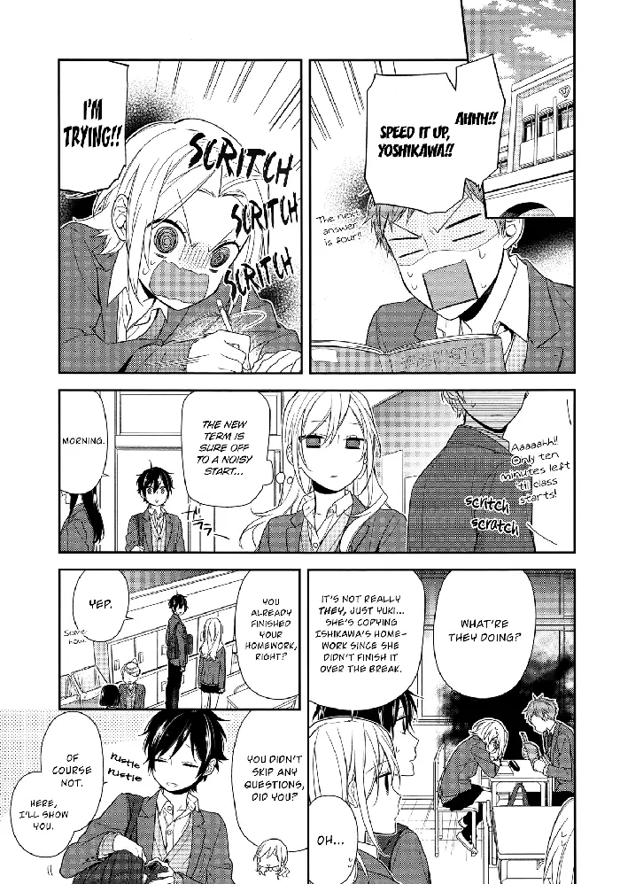 Horimiya Chapter 65 image 01_optimized