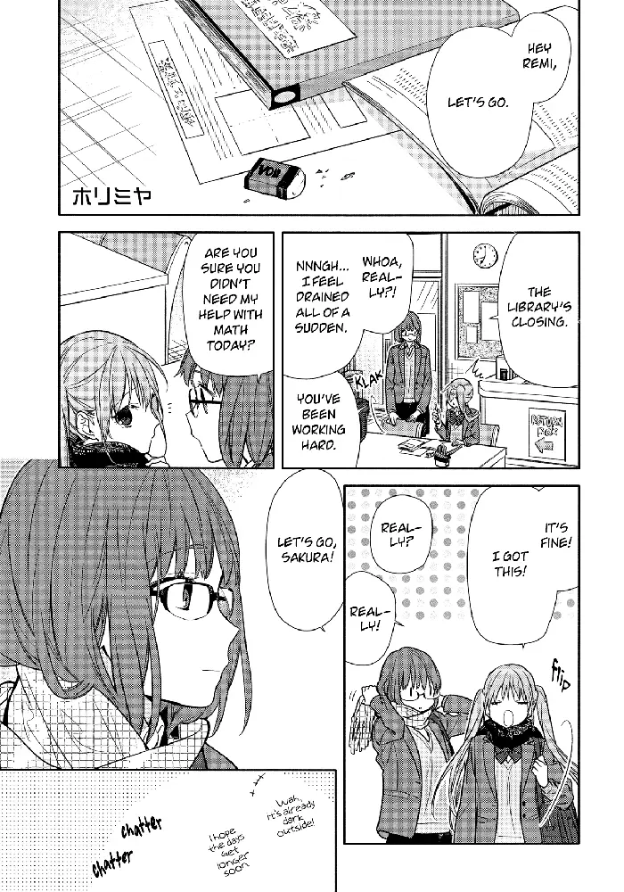 Horimiya Chapter 95 image 01_optimized