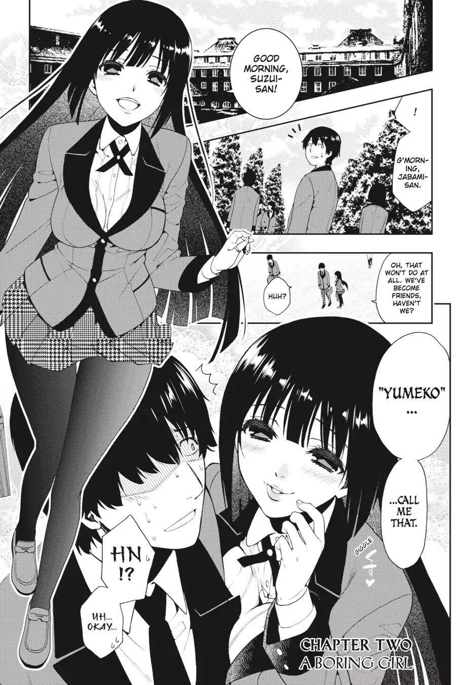 Kakegurui Chapter 2 image 01