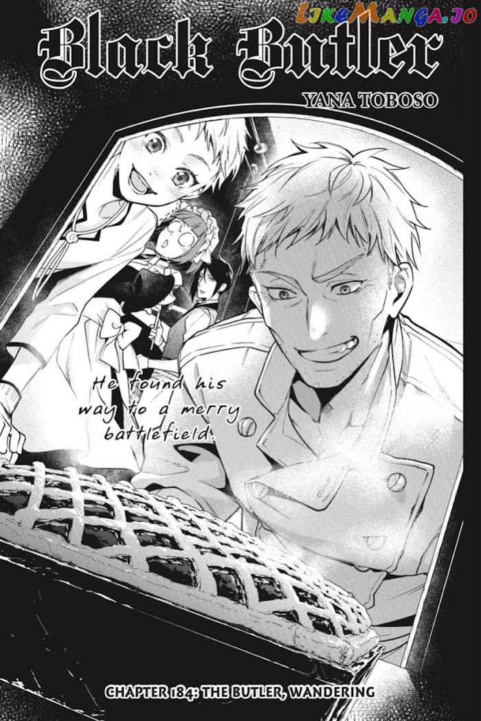 Black Butler Chapter 184 image 04