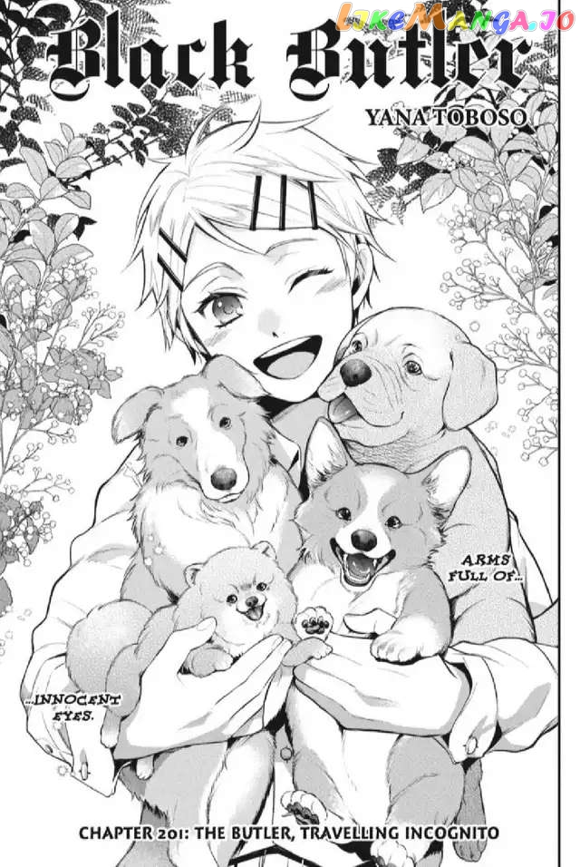 Black Butler Chapter 201 image 01