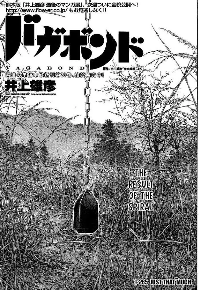 Vagabond Chapter 265 image 01_optimized